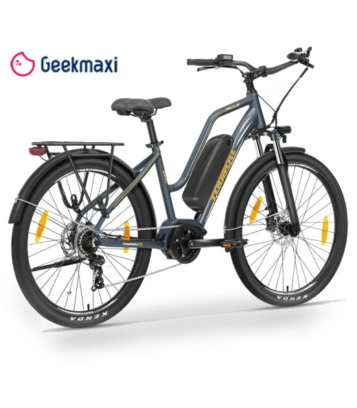 Electric Bike with Mid-Drive Motor — Electric Vehicles, Touroll