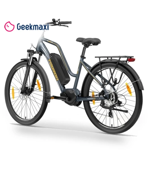 Electric Bike with Mid-Drive Motor — Electric Vehicles, Touroll