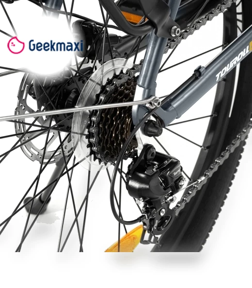 Electric Bike with Mid-Drive Motor — Electric Vehicles, Touroll