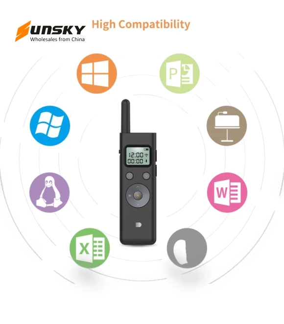 Long Distance Laser Remote Control Green Light Page Turner — Presentation Pointers, Doosl