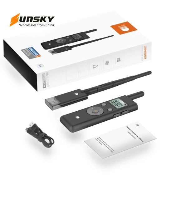 Long Distance Laser Remote Control Green Light Page Turner — Presentation Pointers, Doosl