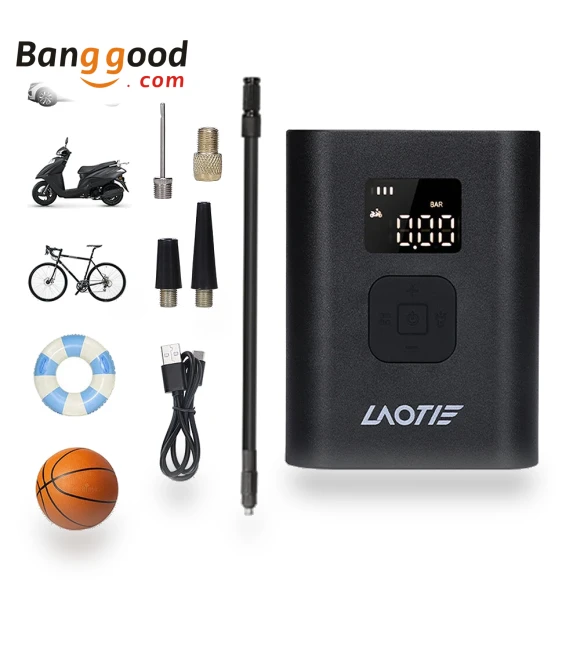 Mini Electric Bike Air Pump — Inflation Devices, LAOTIE