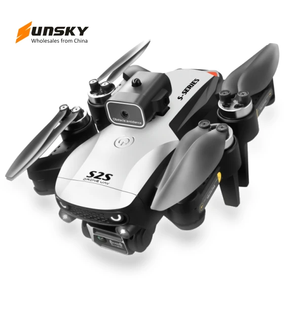 Obstacle Avoidance Brushless Dual Lens Aerial Photography Folding Drone — Drones