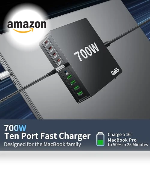 10 Port USB C Charging Station — Chargers, shenzhenshiquanshengdamaoyiyouxiangongsi
