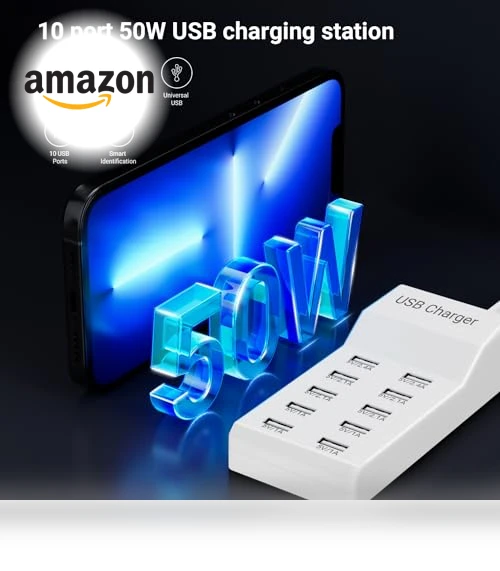 10-Port USB Charging Station — Power Hubs, Dongguan Zeen Tengxiang Industrial Co., Ltd.