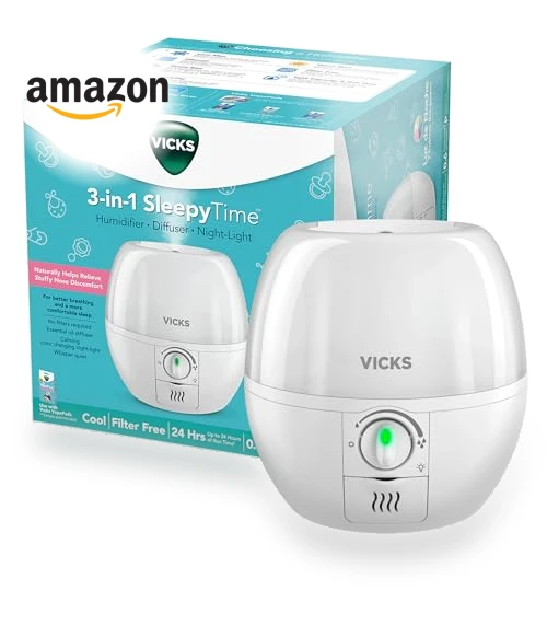 3-in-1 SleepyTime Humidifier — Air Moisturizers, Vicks