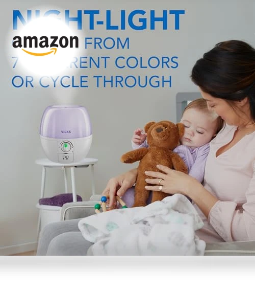 3-in-1 SleepyTime Humidifier — Air Moisturizers, Vicks