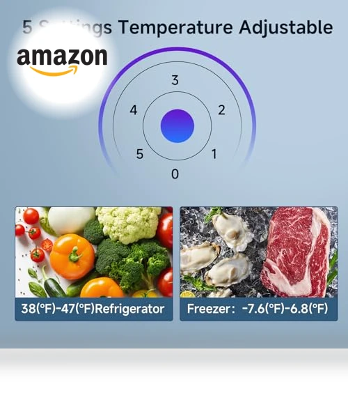 Apartment Size Refrigerator with Freezer — Mini Fridges, BANGSON