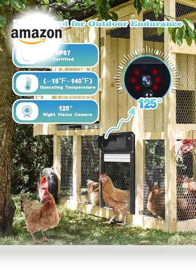 Automatic Chicken Coop Door — Doors, Caifunway