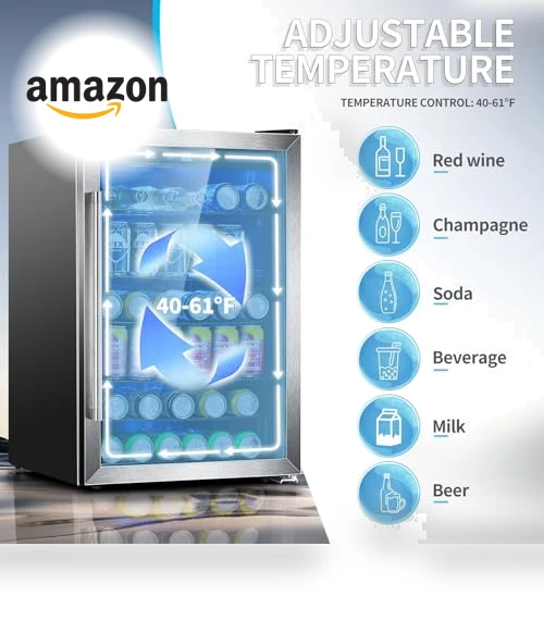 Beverage Refrigerator — Drink Coolers, Antarctic Star