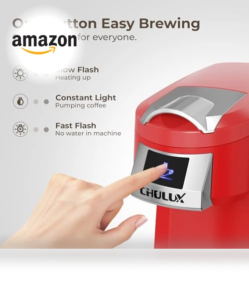 Classic Single Serve Coffee Maker for K Cup — Coffee Makers, CHULUX
