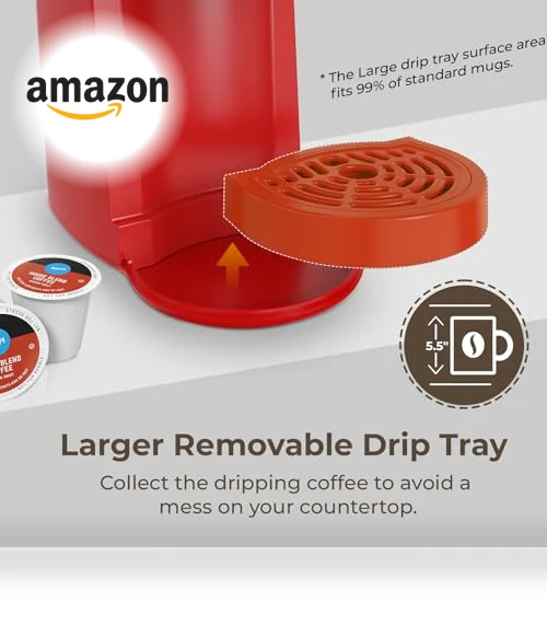 Classic Single Serve Coffee Maker for K Cup — Coffee Makers, CHULUX