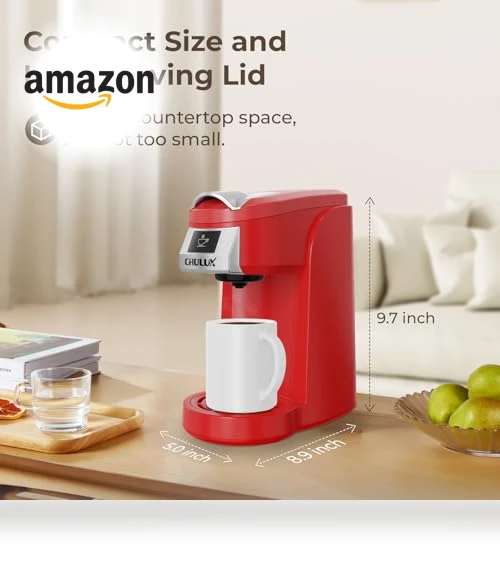 Classic Single Serve Coffee Maker for K Cup — Coffee Makers, CHULUX