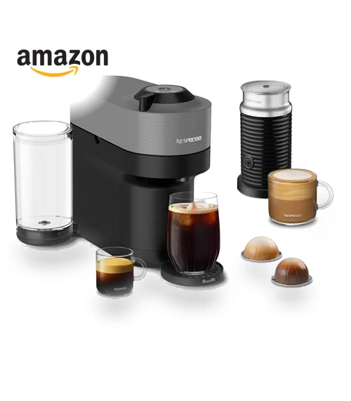 Coffee and Espresso Maker with Milk Frother — Coffee & Espresso Combos, Nespresso