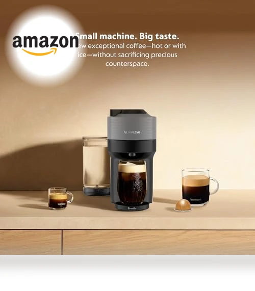 Coffee and Espresso Maker with Milk Frother — Coffee & Espresso Combos, Nespresso