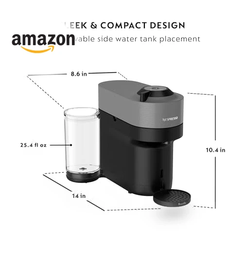 Coffee and Espresso Maker with Milk Frother — Coffee & Espresso Combos, Nespresso