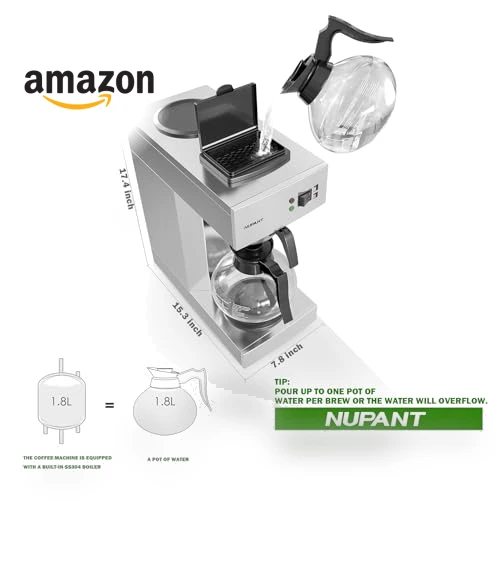 Commercial Drip Coffee Maker — Professional Coffee Equipment, NUPANT