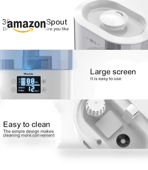 Cool Mist Air Humidifier — Air Moisturizers, Msolok