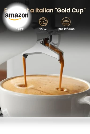 Espresso Machine with Milk Frother — Coffee & Espresso Combos, Neretva
