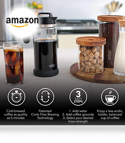 Express Cold Brew Coffee Maker — Chilled Brew Essentials, VINCI