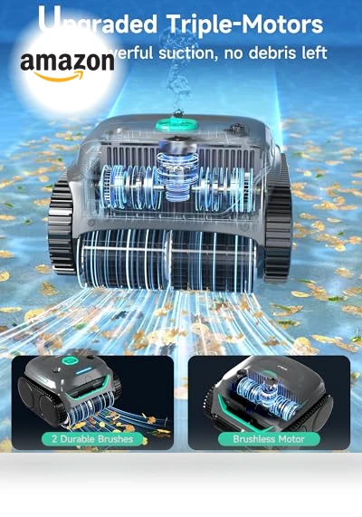 Inground Pool Vacuum Robot — Smart Cleaning Robots, WYBOT