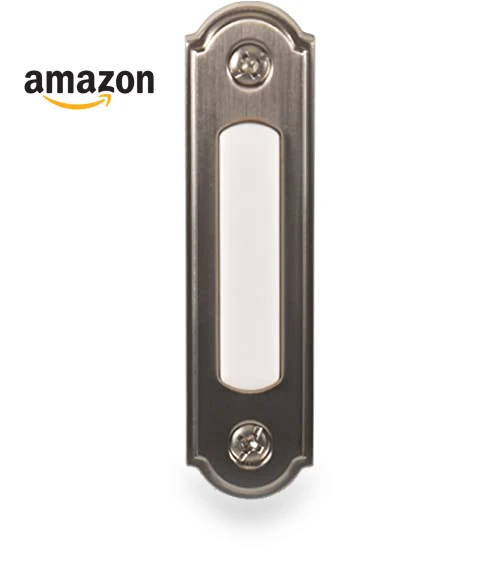 LED Lighted Metal Door Chime Push Button — Push Buttons, Newhouse Hardware