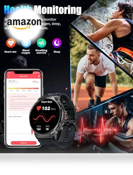 Military Smart Watch — Smartwatches, SUNKTA