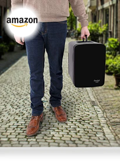 Mini Fridge with Magnetic Blackboard — Mini Fridges, Cooluli