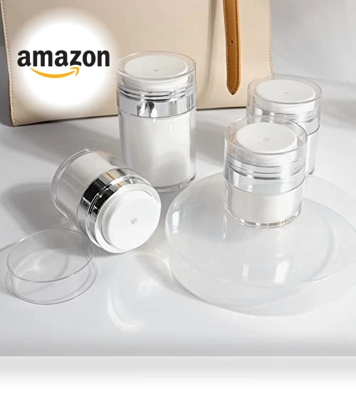 Moisturizer Dispenser Air Pump Container — Travel Bottles, Mluchee