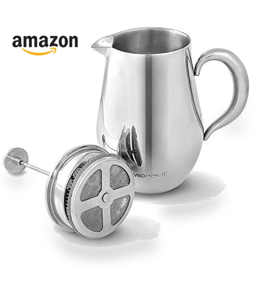 Piston Coffee Maker — Brewing Excellence, VeoHome
