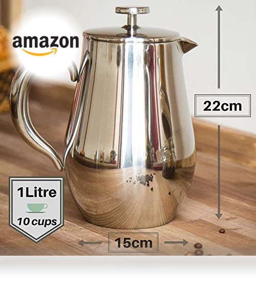Piston Coffee Maker — Brewing Excellence, VeoHome