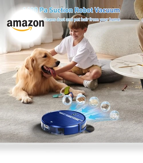 Robot Vacuum and Mop Combo — Smart Cleaning Robots, MANVN