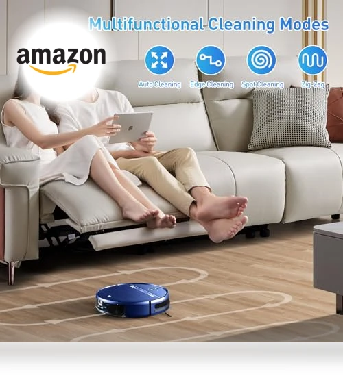 Robot Vacuum and Mop Combo — Smart Cleaning Robots, MANVN
