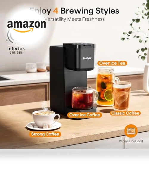 Single Serve Coffee Maker — Brewing Excellence, Tastyle