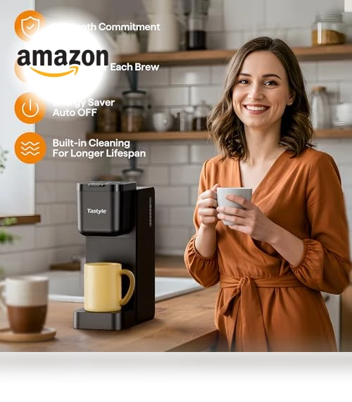 Single Serve Coffee Maker — Brewing Excellence, Tastyle