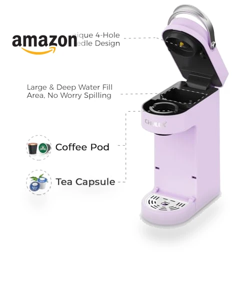 Slim Single Serve Coffee Maker for K Pods — Coffee Makers, CHULUX