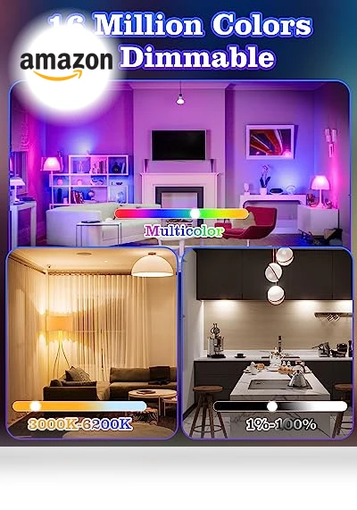 Smart Candelabra Light Bulbs — LED, Avatar Controls