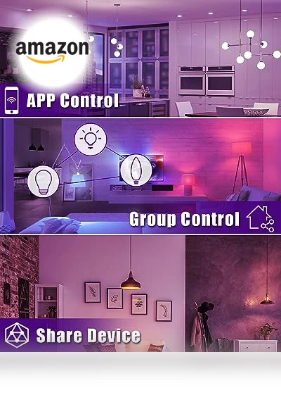 Smart Candelabra Light Bulbs — LED, Avatar Controls