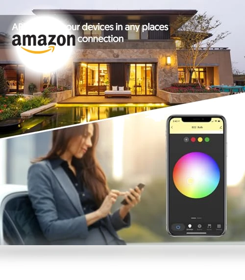 Smart Candelabra Light Bulbs — LED, Avatar Controls