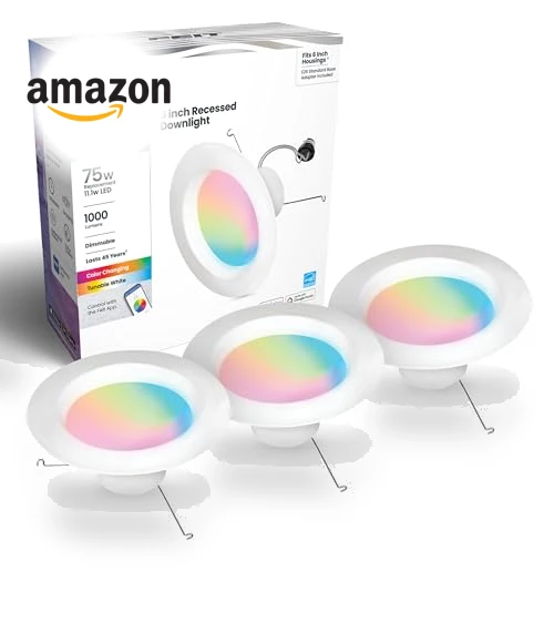 Smart Recessed Downlights — LED, Feit Electric