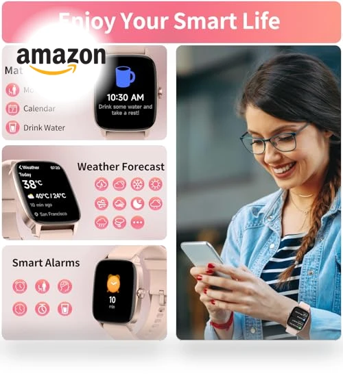 Smart Watch with Bluetooth Calling — Smartwatches, YMZ