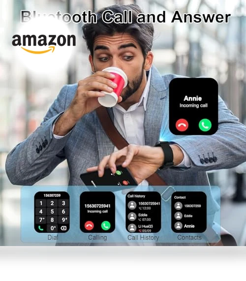 Smart Watch with Fitness Tracker — Smartwatches, Matast