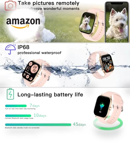 Smart Watch with Health Monitoring — Smartwatches, Othalne