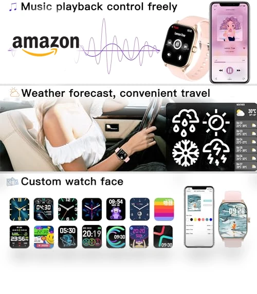 Smart Watch with Health Monitoring — Smartwatches, Othalne
