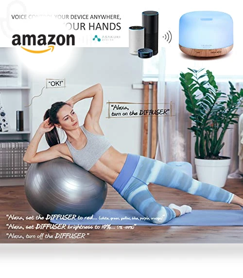 Smart Wi-Fi Essential Oil Diffuser — Diffusers, ASAKUKI