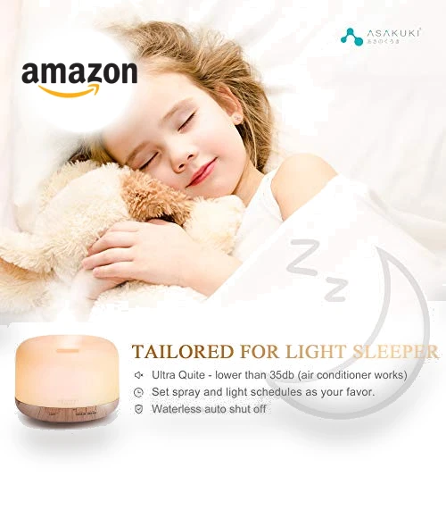 Smart Wi-Fi Essential Oil Diffuser — Diffusers, ASAKUKI