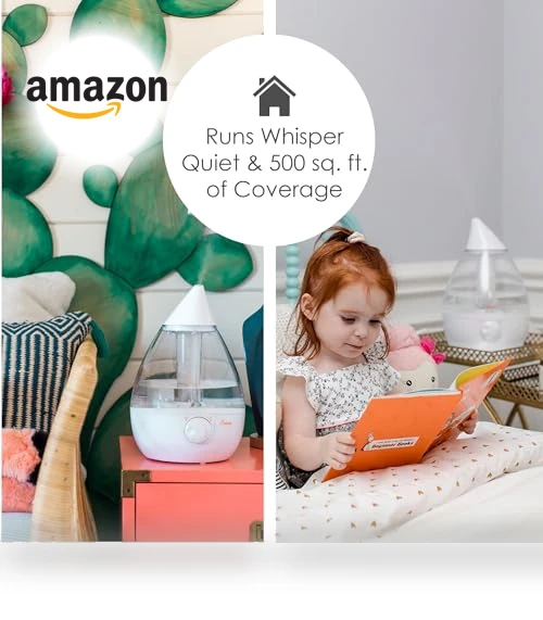 Teardrop Ultrasonic Cool Mist Humidifier — Air Moisturizers, Crane USA
