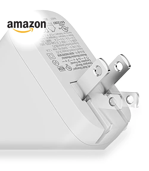 Two-Port USB-C Wall Charger — Chargers, Amazon