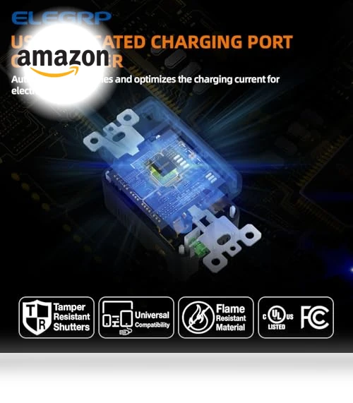 USB Wall Outlets — Chargers, ELEGRP