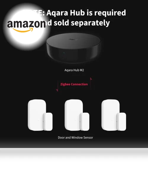 Zigbee Door and Window Sensor — Smart Home Hubs & Controllers, Aqara